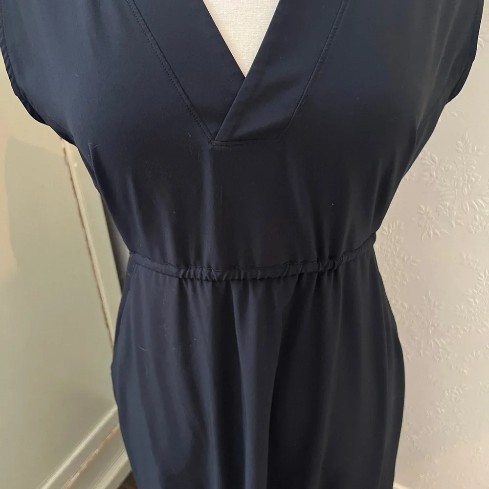 Athleta Black Sleeveless Maxi Dress - Picture 6 of 8